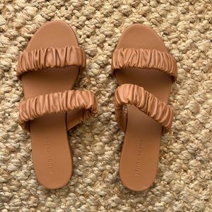 Jenni Kayne Leather Dune Sandals, NEW without box, size 8